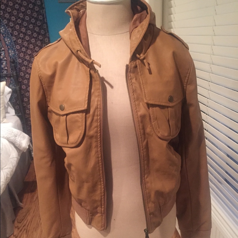 Leather jacket